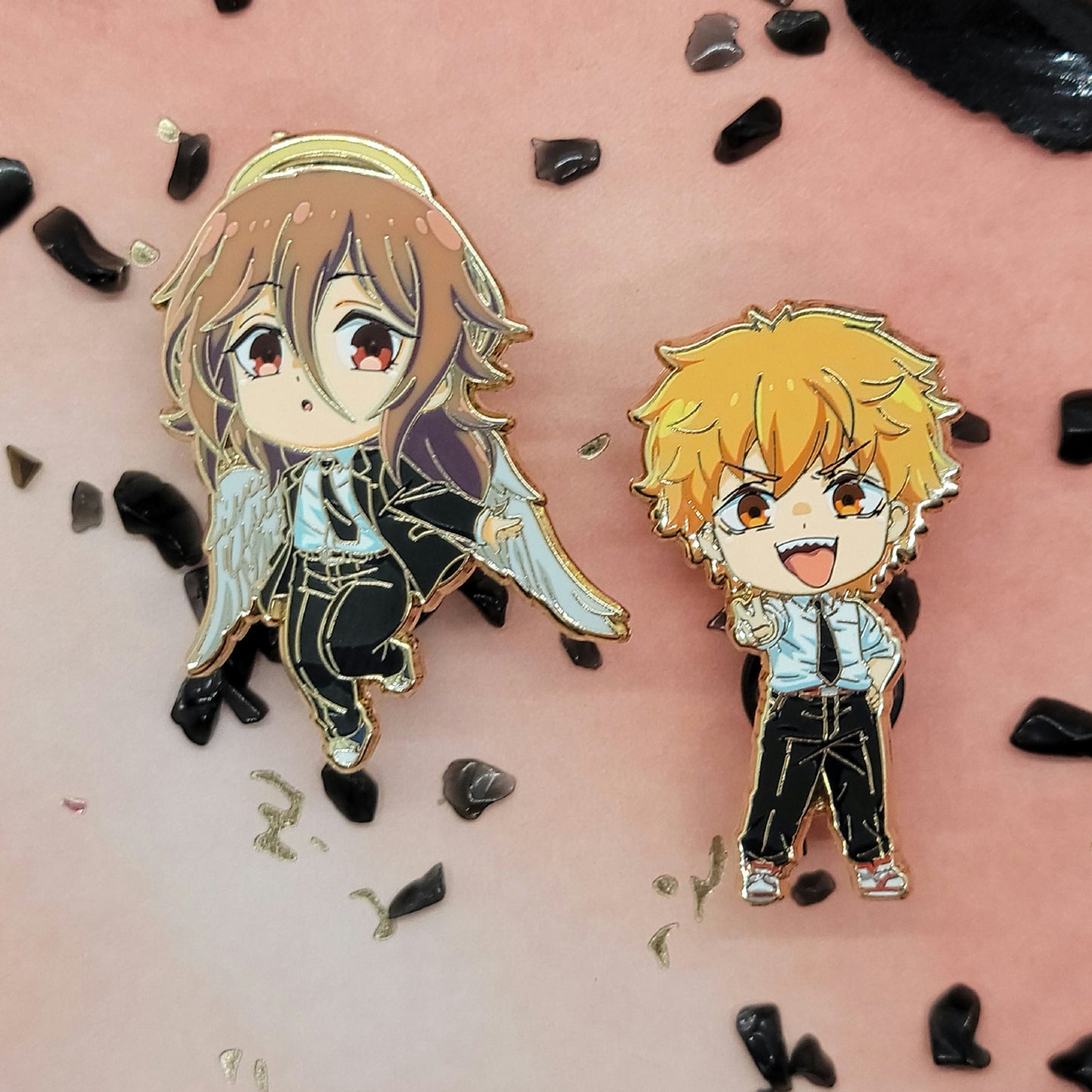 Chibi Full Body Angel & Denj!