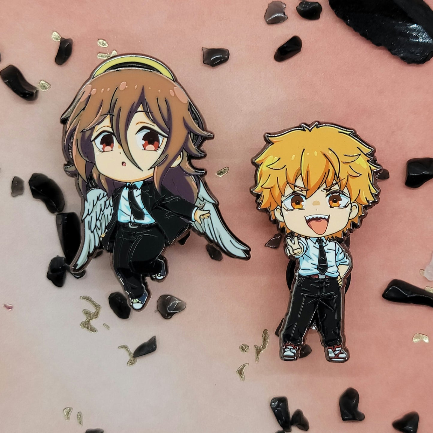 Chibi Full Body Angel & Denj!