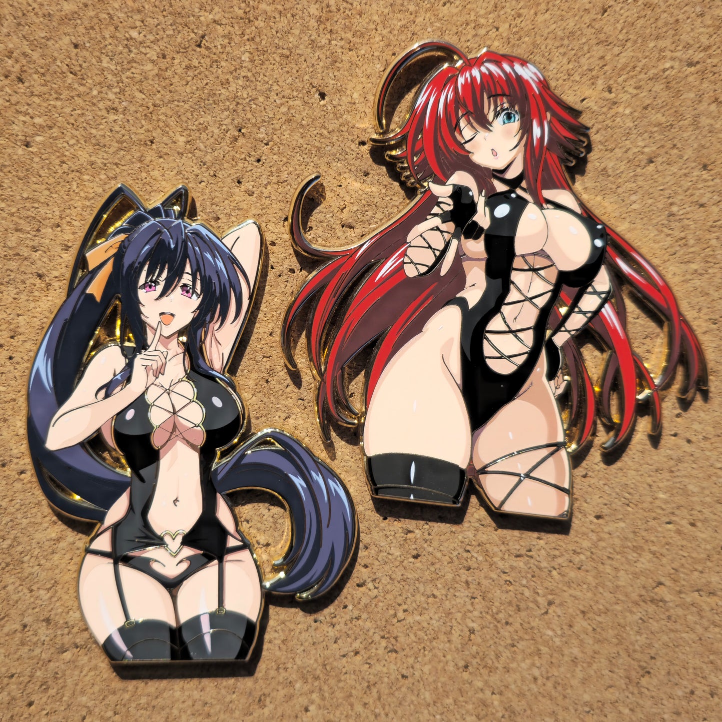 In hands lingerie pair
