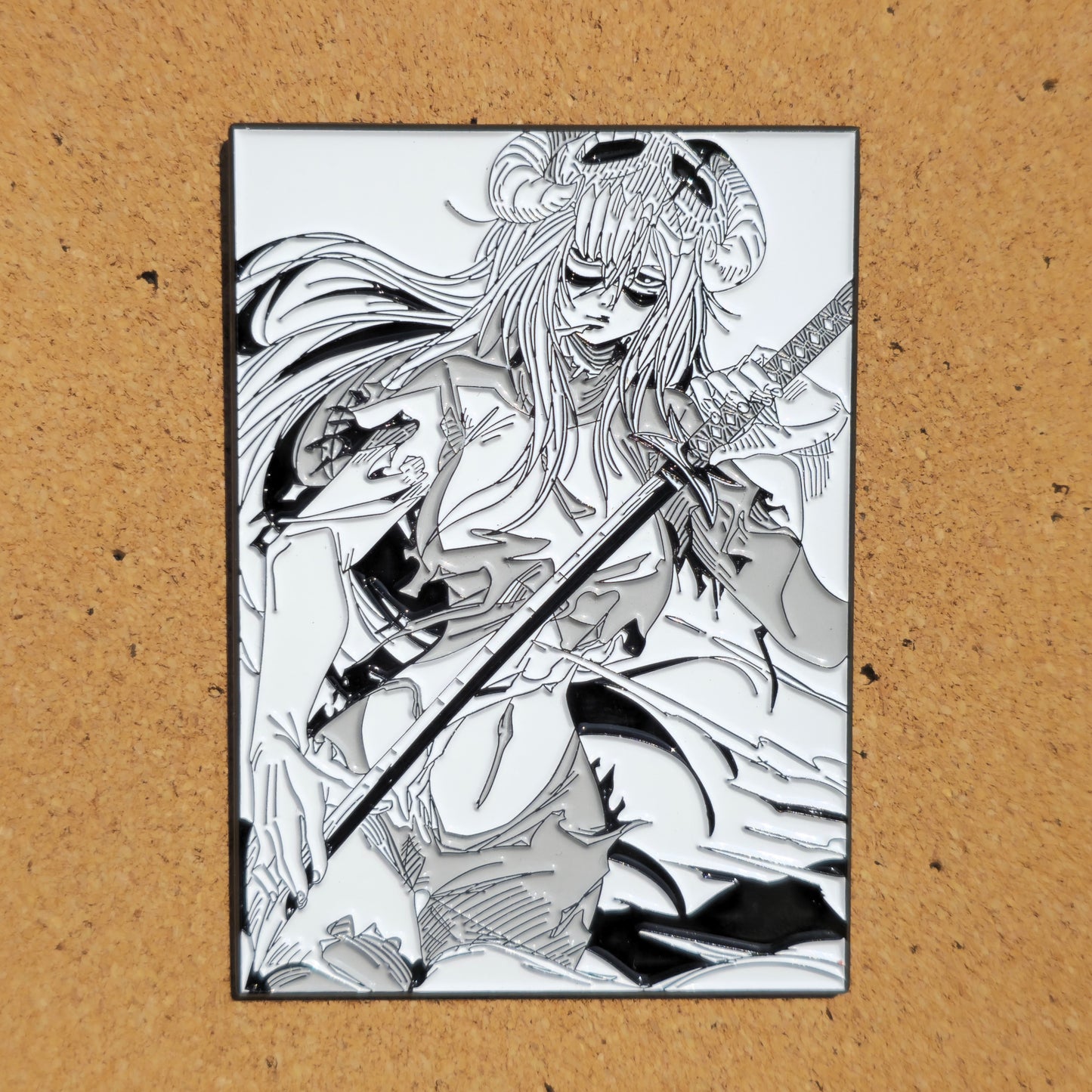 In hands B/W Panel series (No Epoxy)