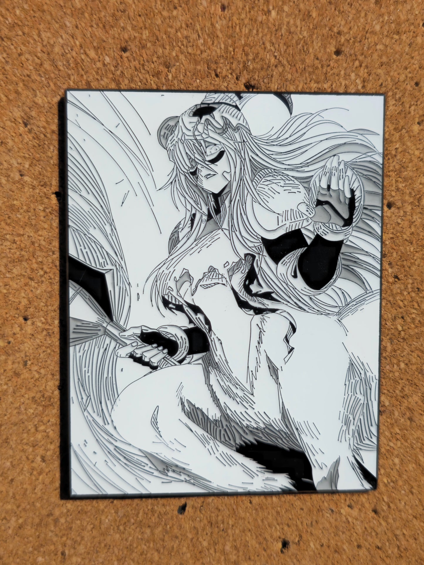 In hands B/W Panel series (Epoxy)