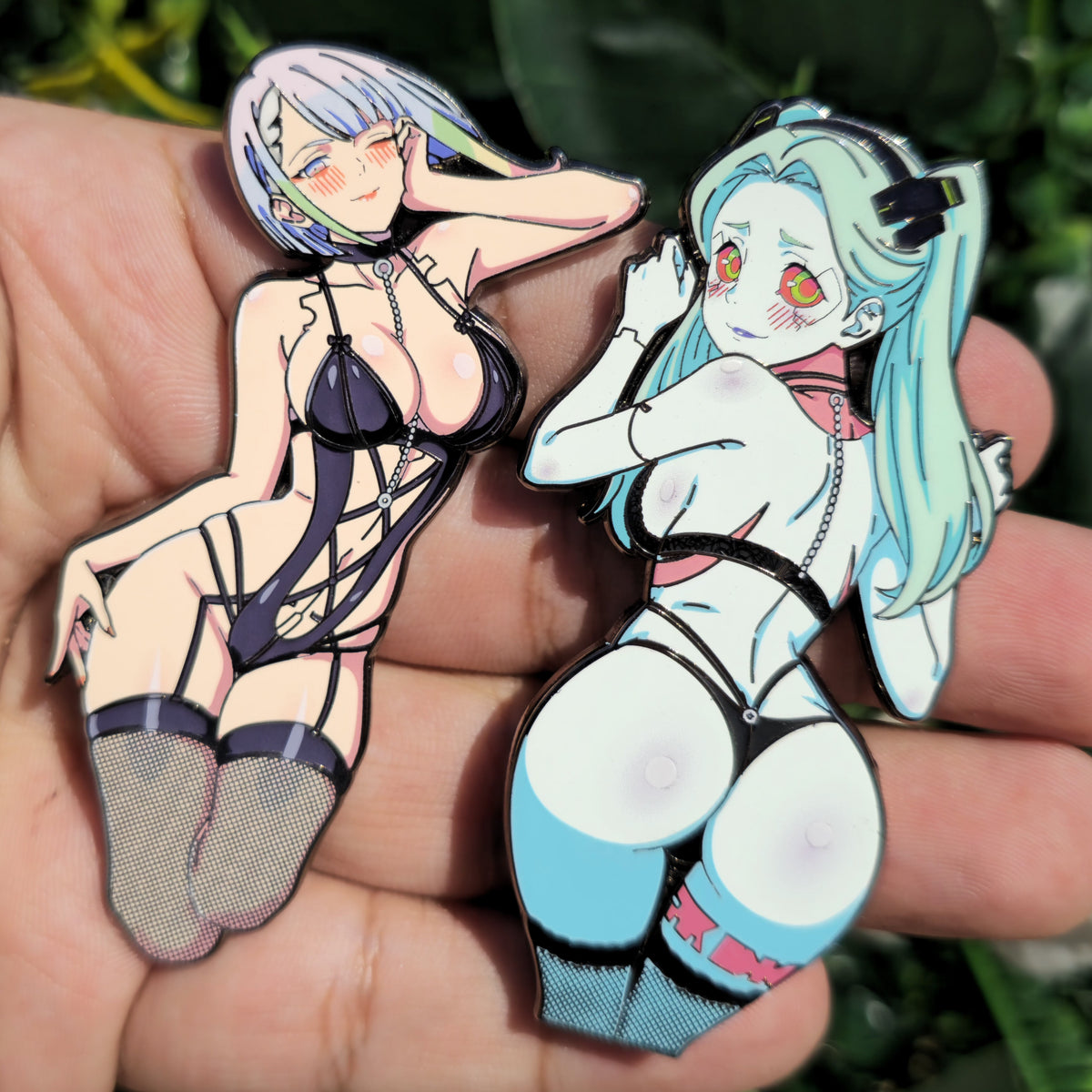 In hands: Cyber Lay Lingerie