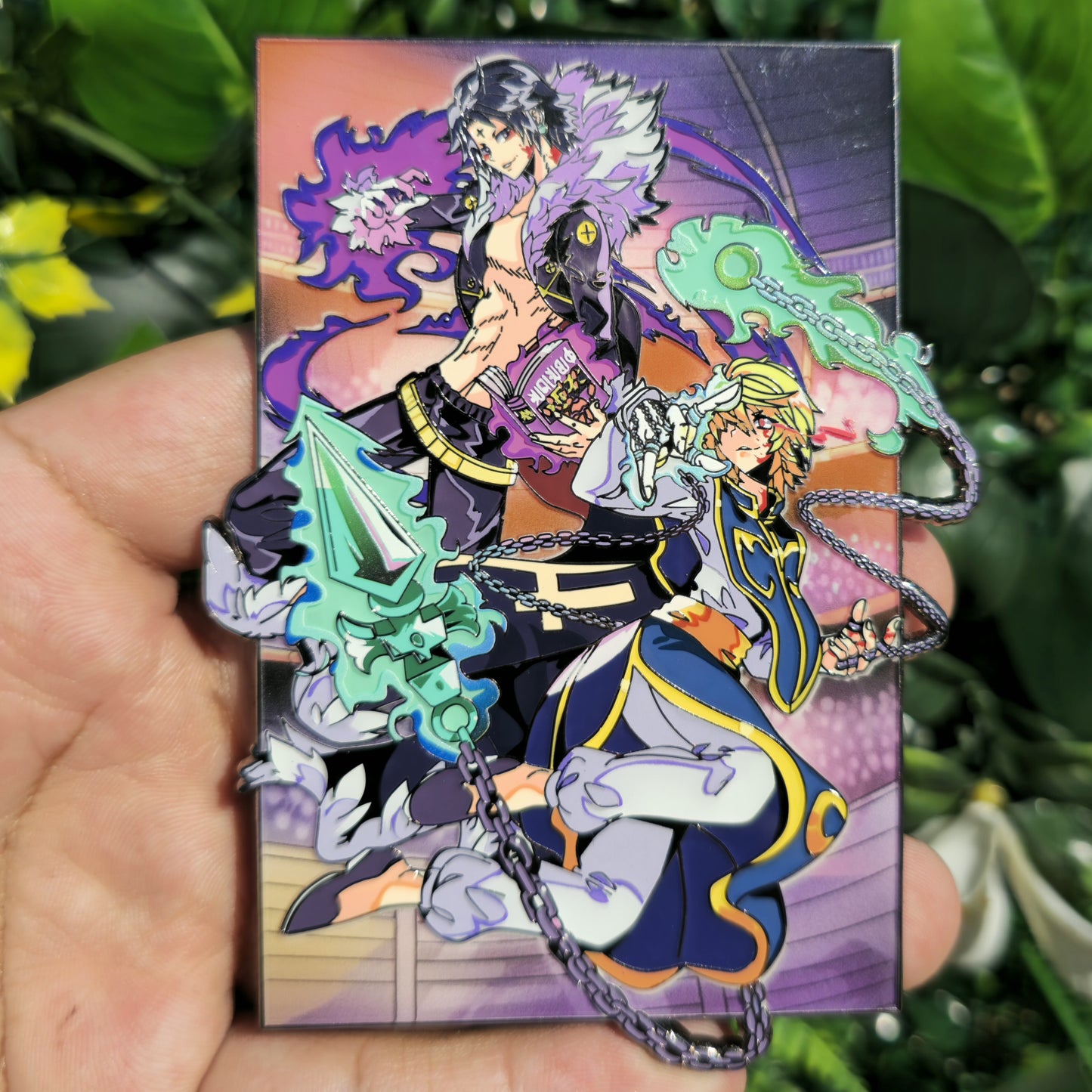In hands: HxH Chrollo Pika Fight
