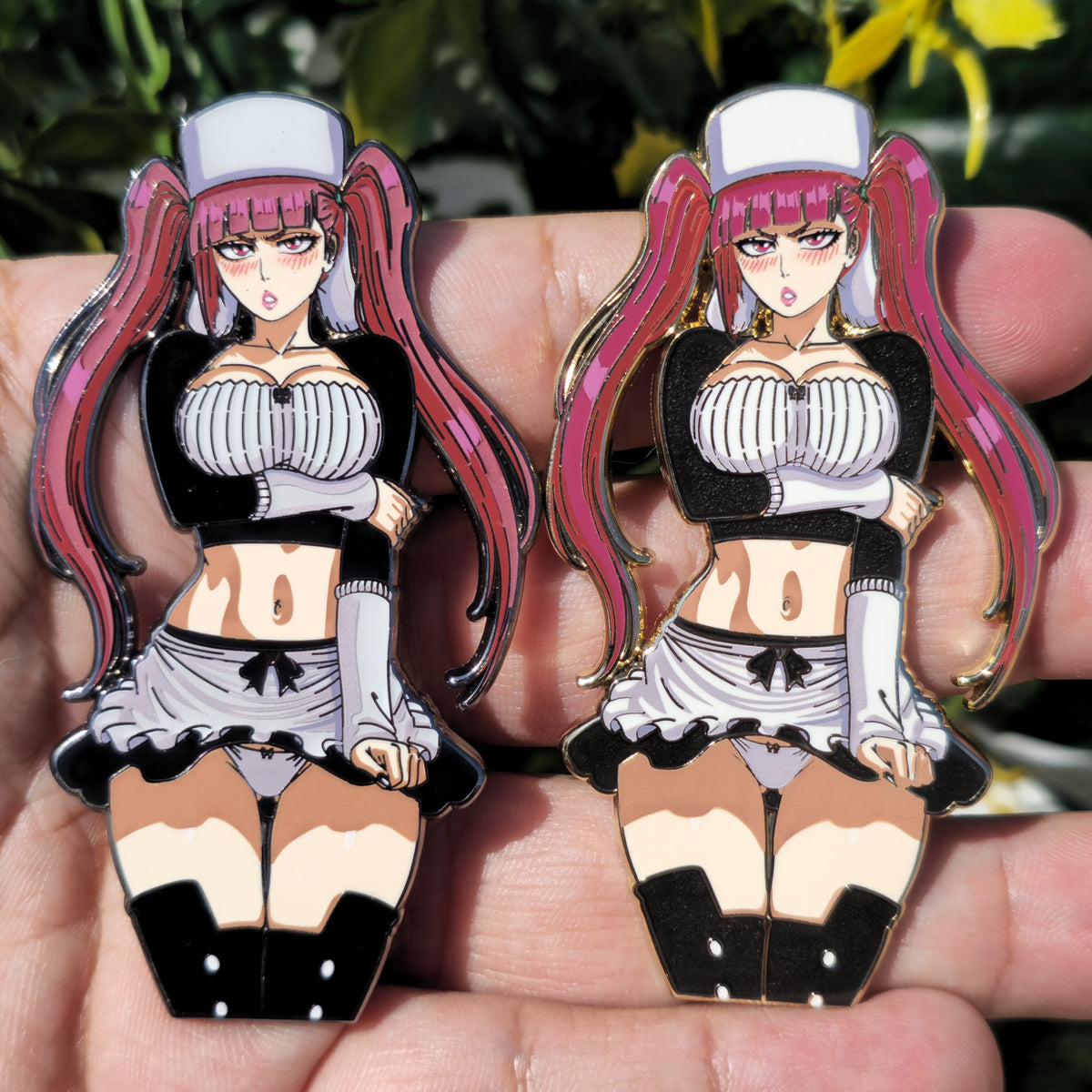 In hands: Riru