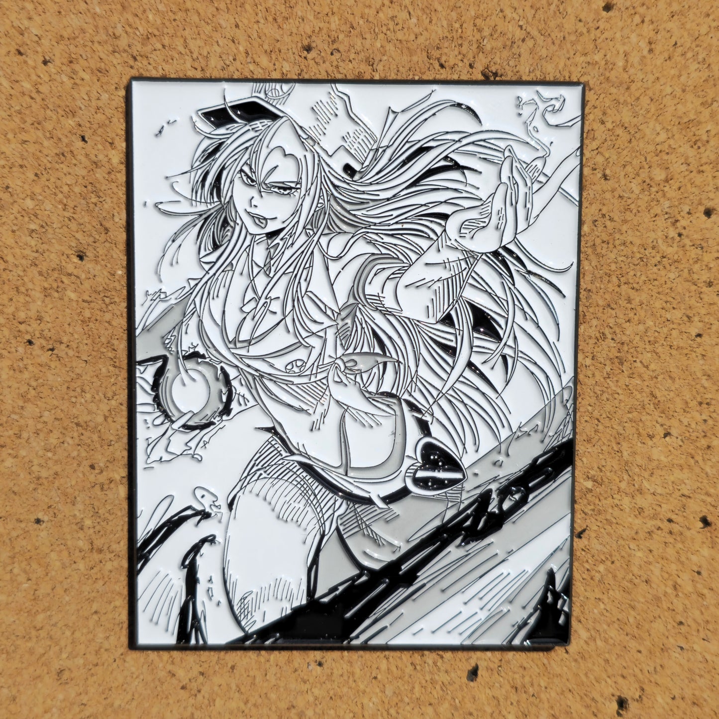 In hands B/W Panel series (No Epoxy)