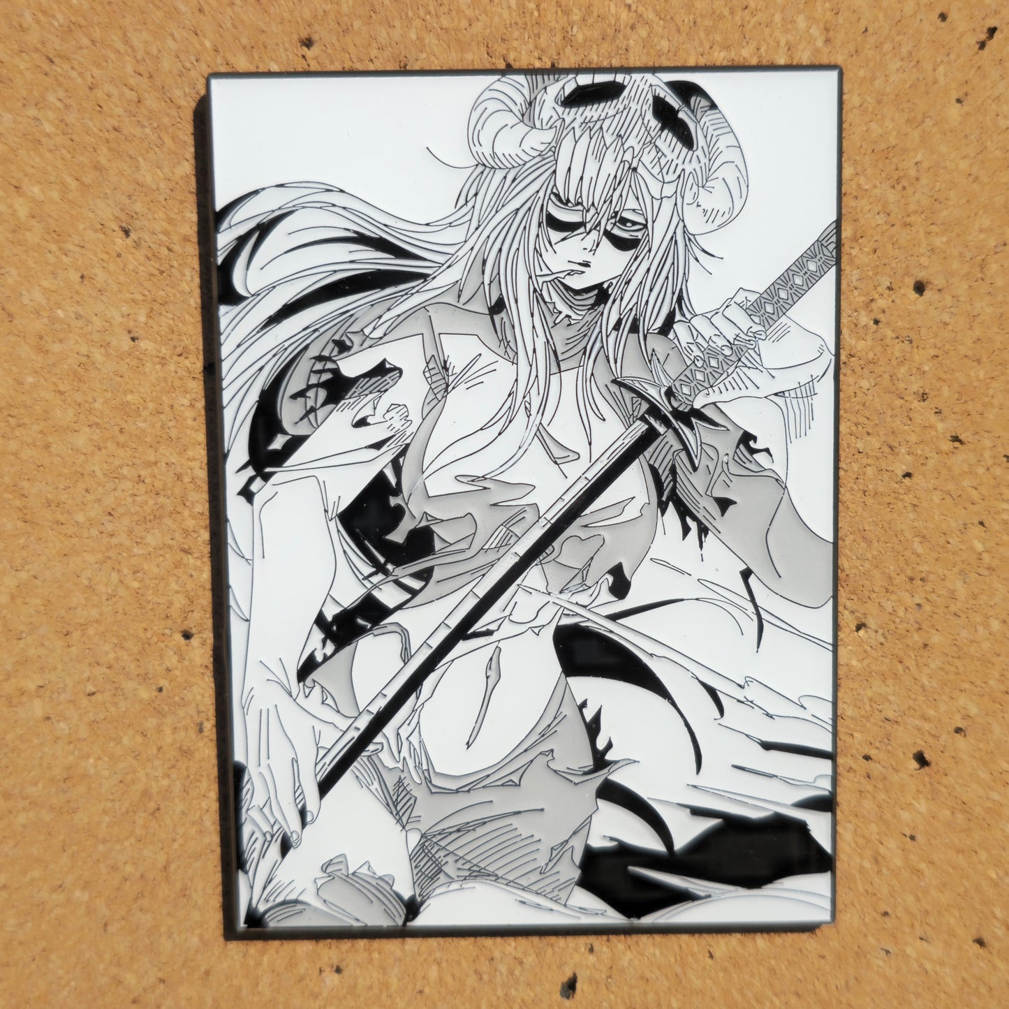 In hands B/W Panel series (Epoxy)