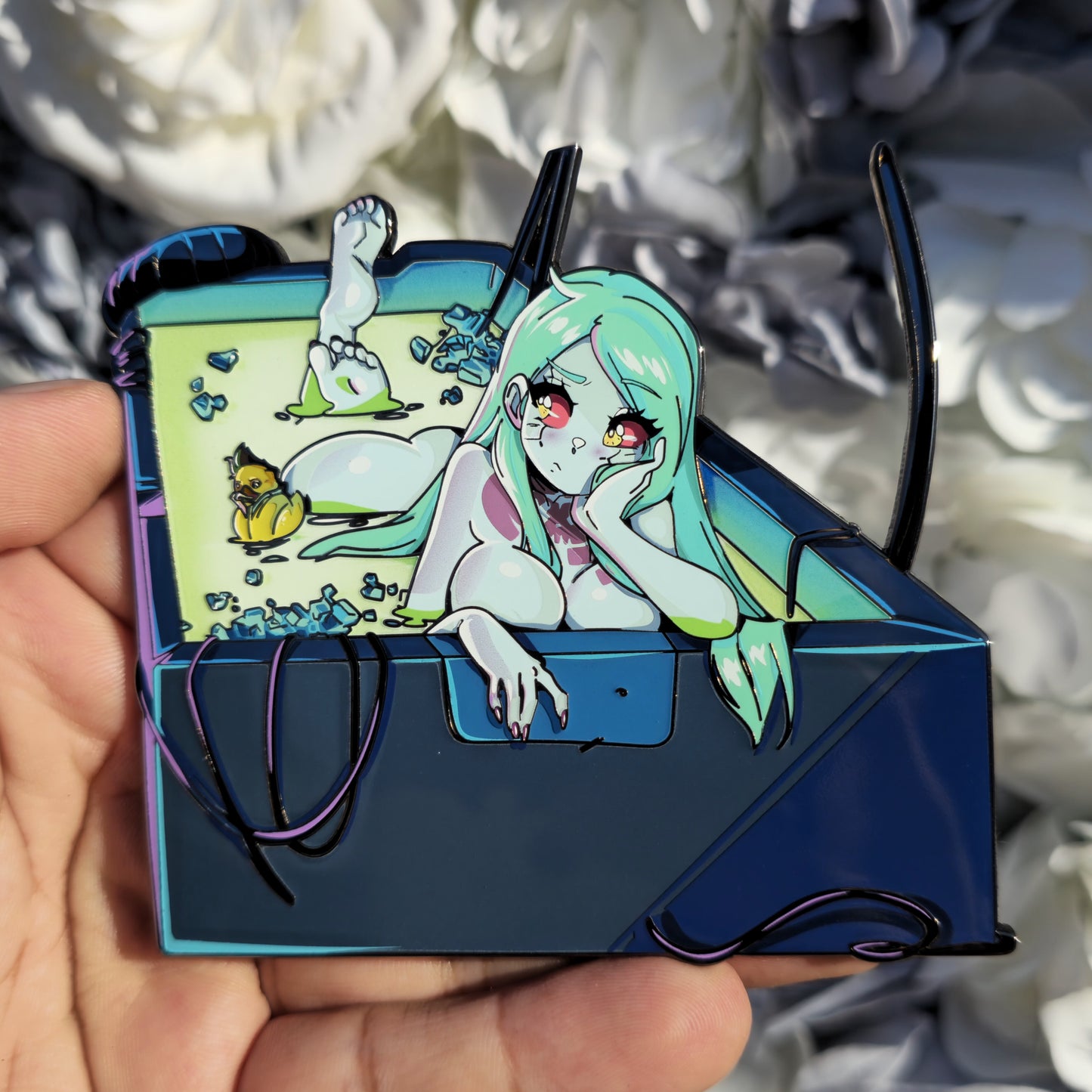 In Hands: Bath Duckie Becky