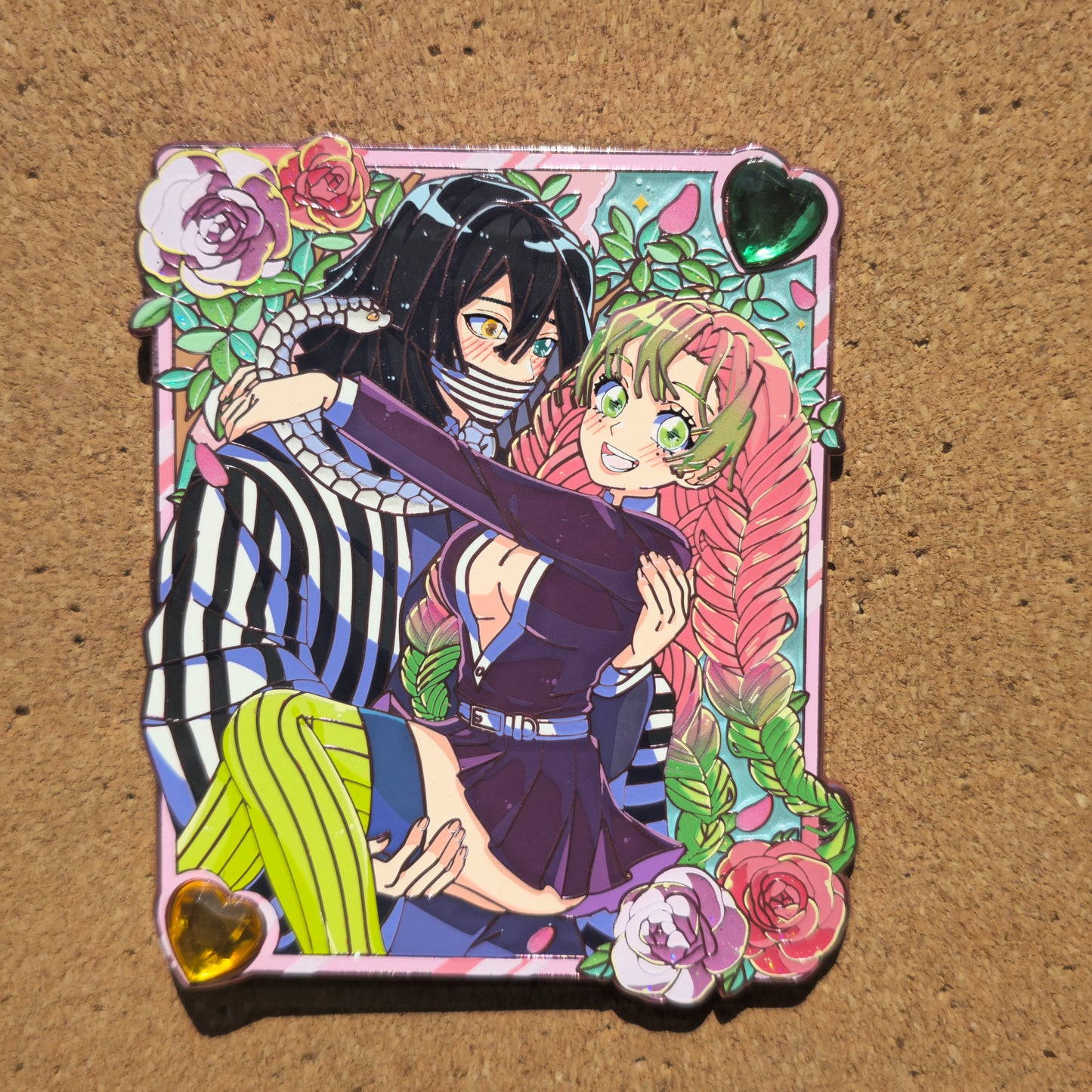 In Hands: Gem Couple