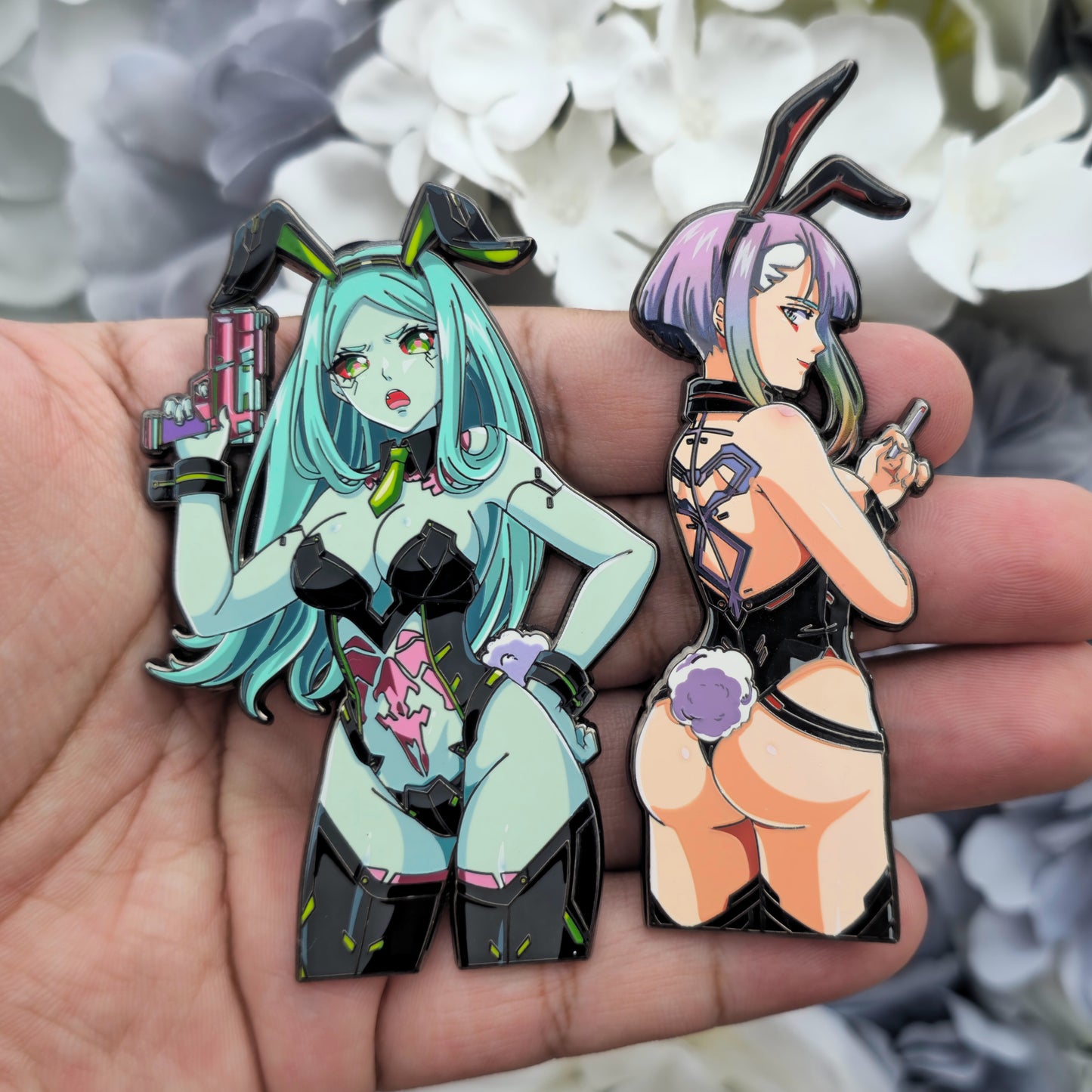 Cyber Club In Hands: Cybernetic Bunnies