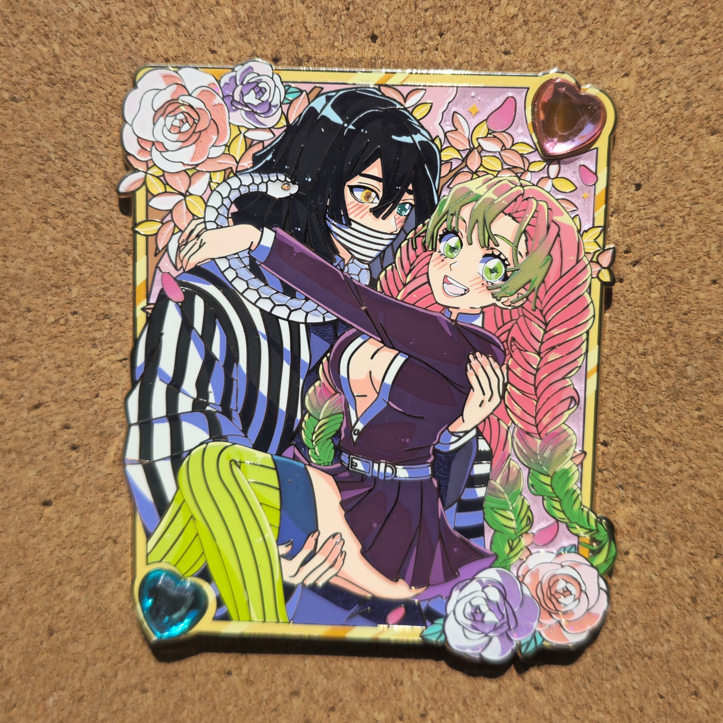 In Hands: Gem Couple