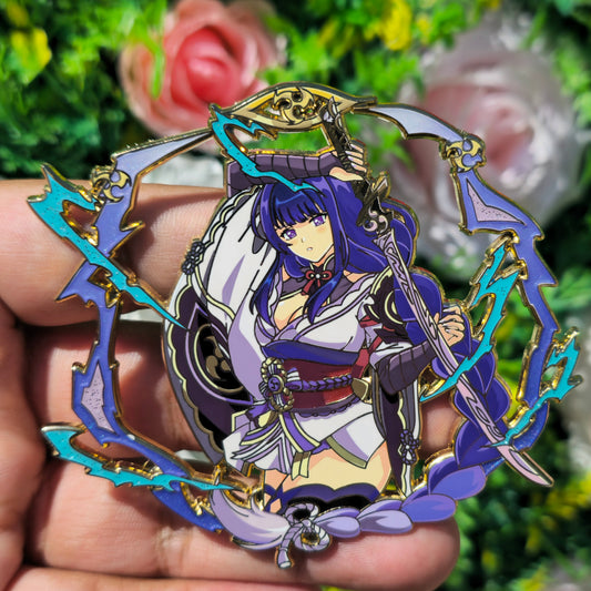 In hands: Ray
