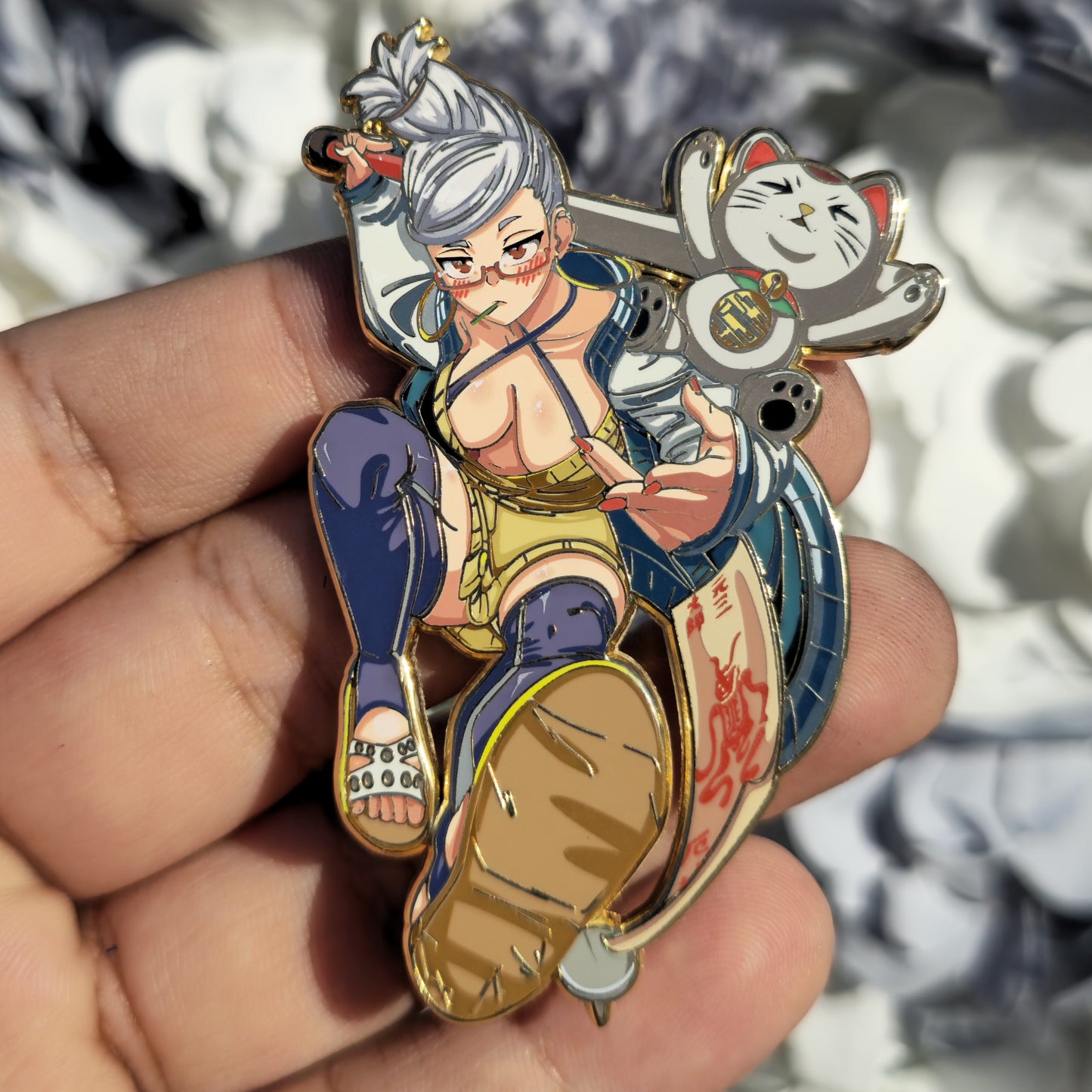 In hands: Seiko kick