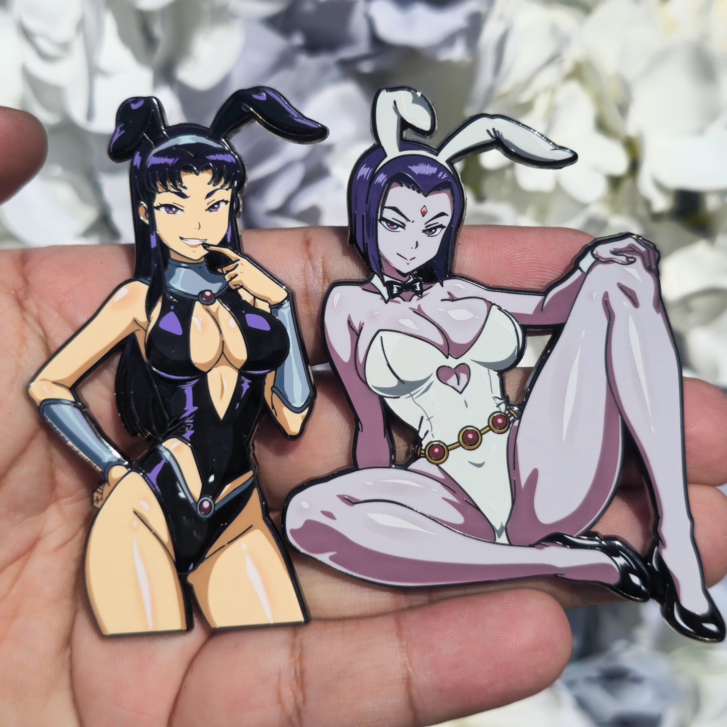 In hands: Bunny Titans