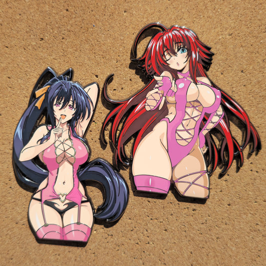 In hands lingerie pair