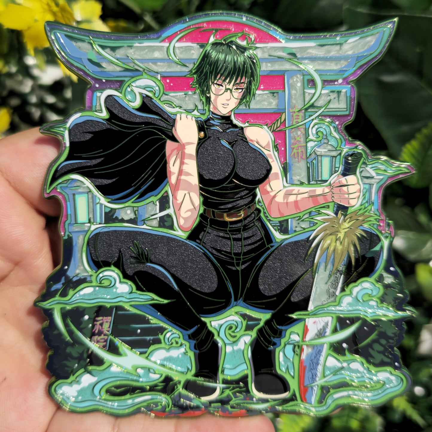 In hands: Mak
