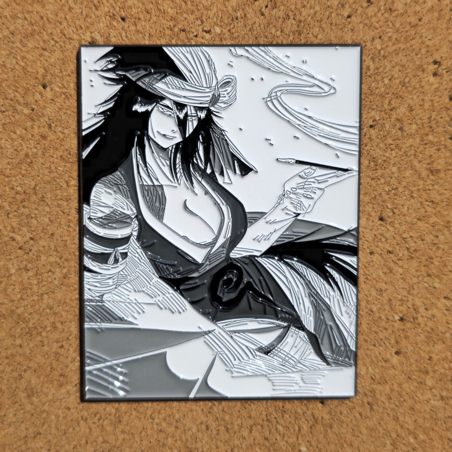 In hands B/W Panel series (No Epoxy)