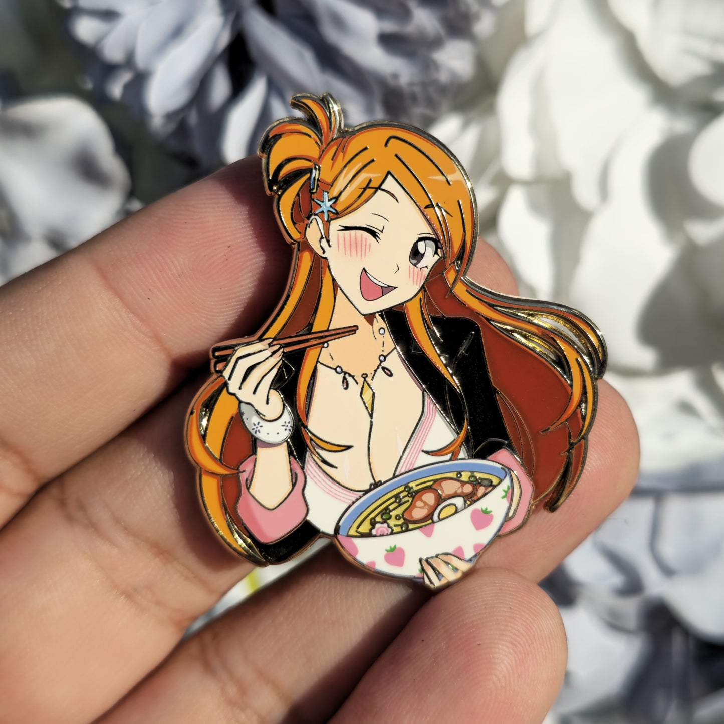 In hands ramen hime