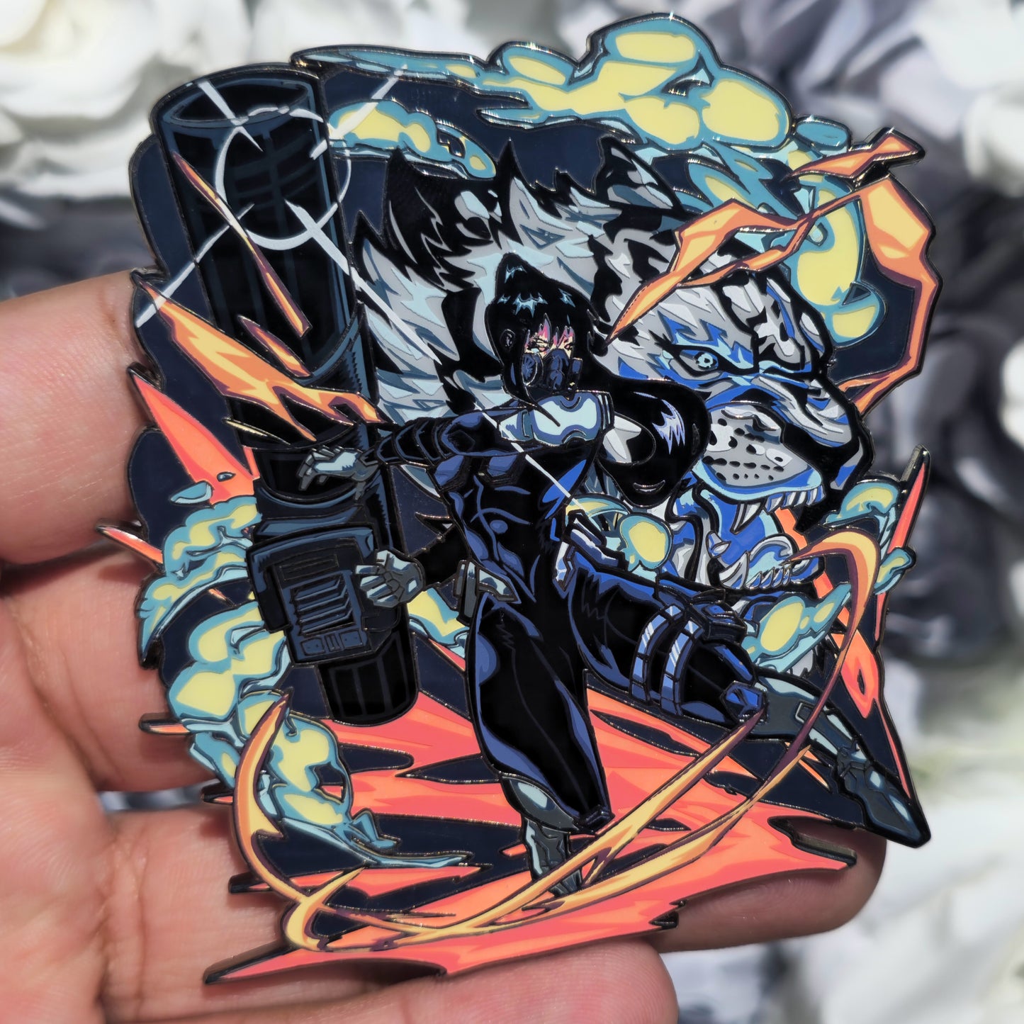 In Hands: Captain no. 8