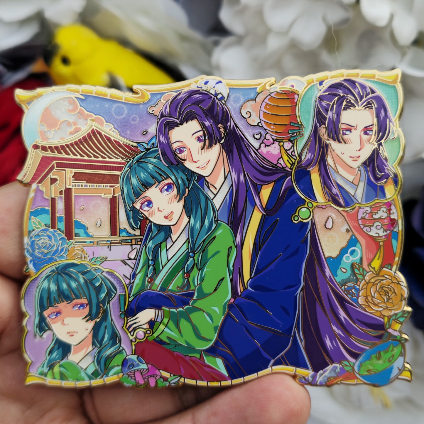 In Hands: maojin frame