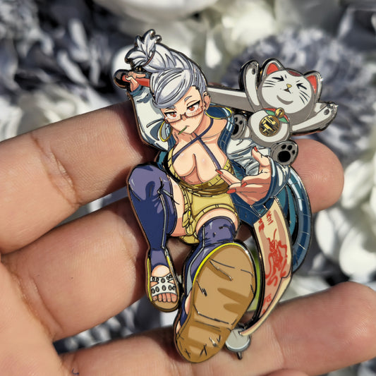 In hands: Seiko kick