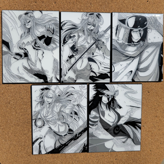 In hands B/W Panel series (Epoxy)