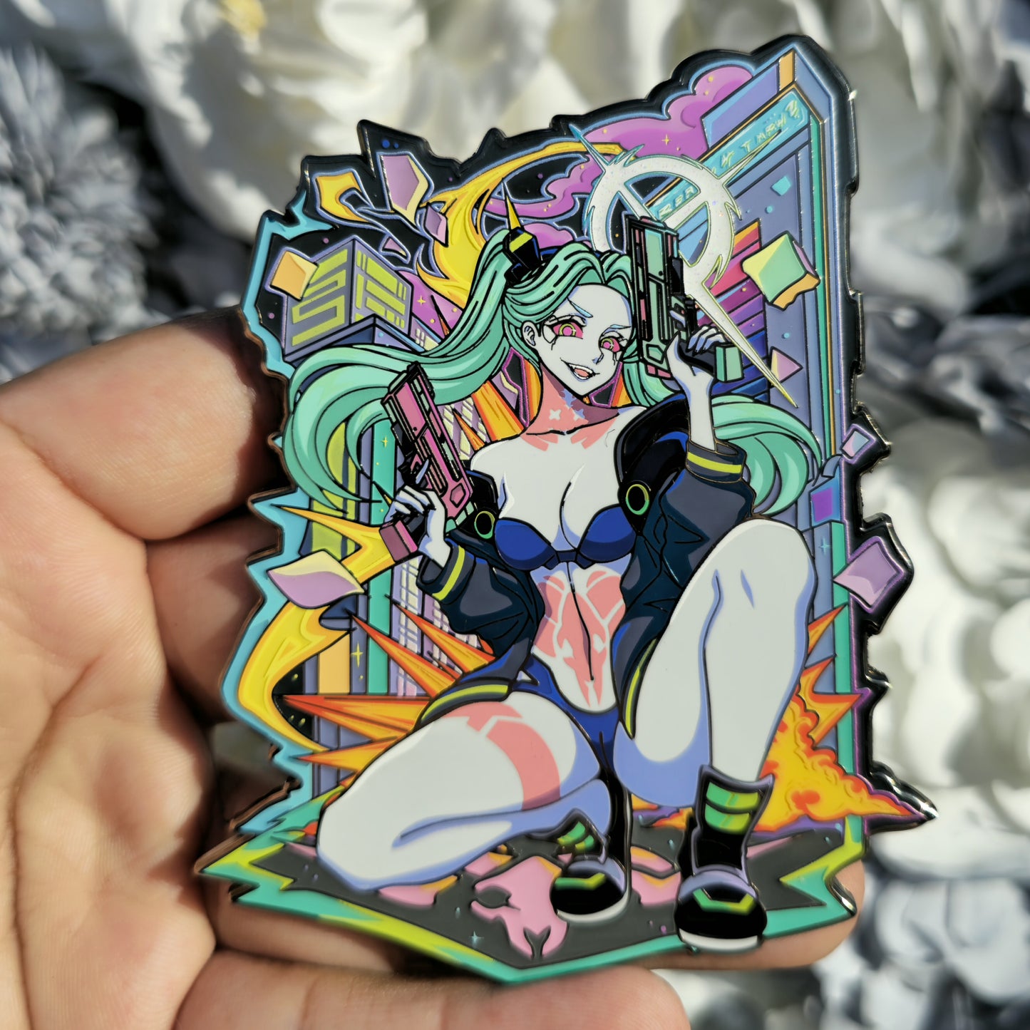 In Hands: Cherry Jumbo Becca