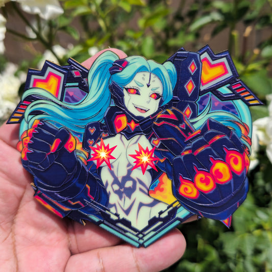 Glow Patches: Becca Smasher