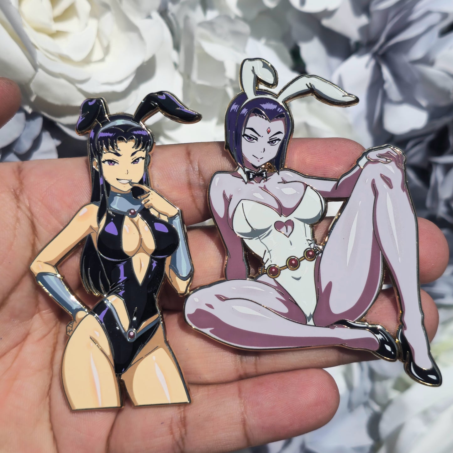 In hands: Bunny Titans