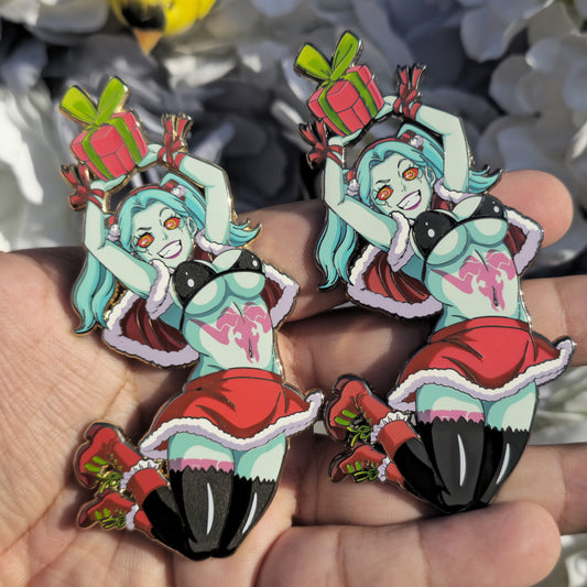 In Hands: Xmas Becca Present